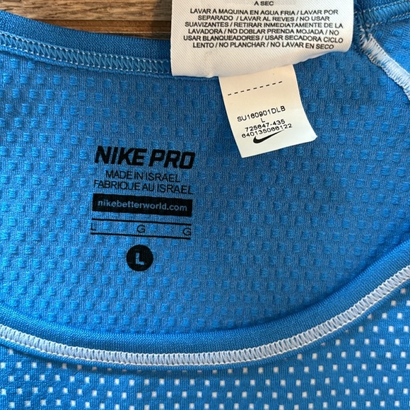NWT Nike Pro Dri-Fit Competition Base Layer Short Sleeve Fitted Shirt, Large - Picture 4 of 8
